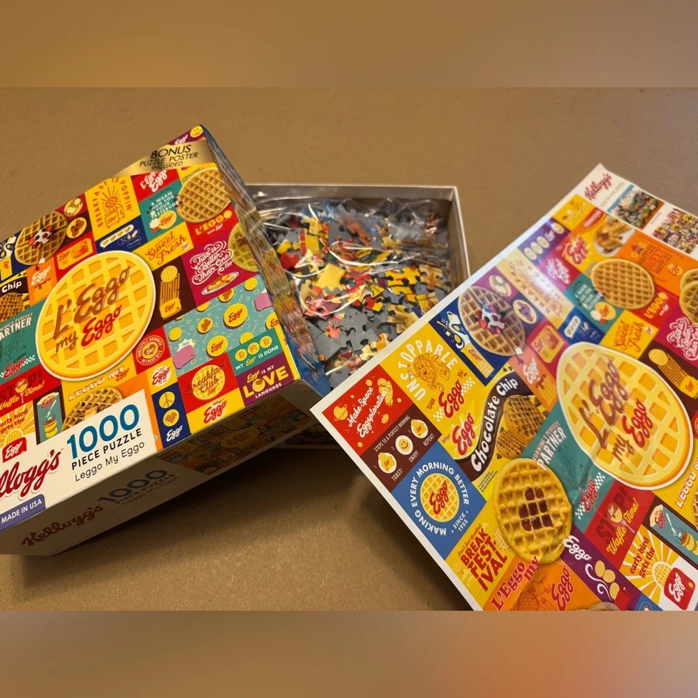 Kellogg's L’Eggo my Eggo Puzzle 1000pc - Picture 4 of 8